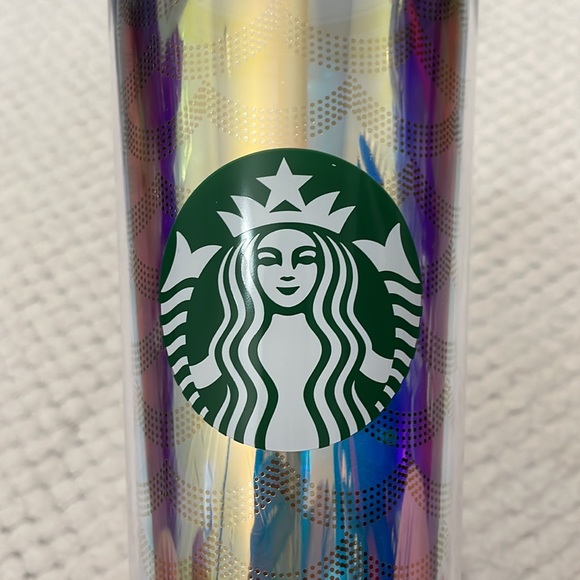 Starbucks 24oz iridescent scales tumbler with straw - Picture 4 of 4